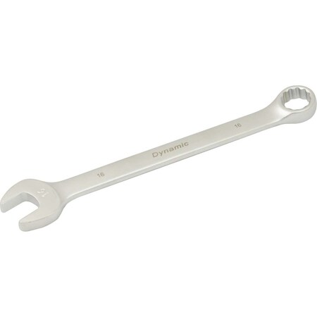Dynamic Tools 16mm 12 Point Combination Wrench, Contractor Series, Satin D074416